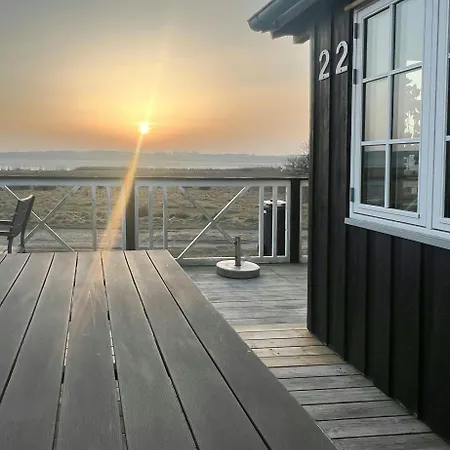 Wooden With Open View To Sebbersund Fjord