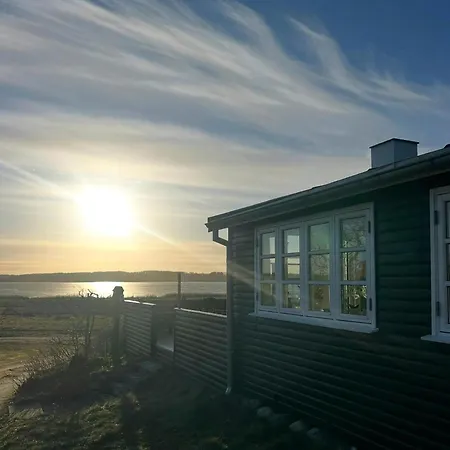 Wooden With Open View To Sebbersund Fjord *